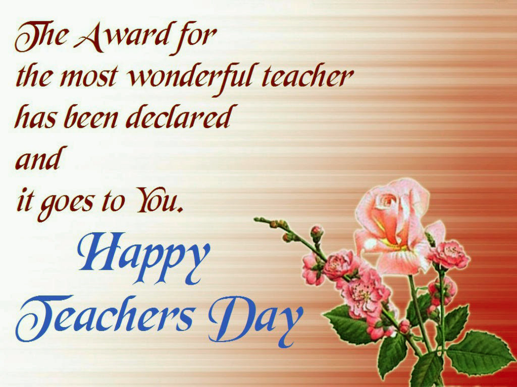 Teachers Day Greeting Card 